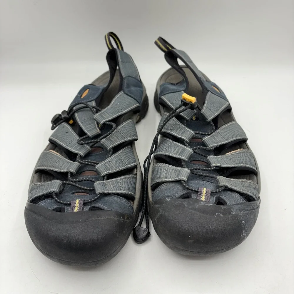 Keen Newport H2 Mens‎ 13 EU 47 Waterproof Hiking Sandals Blue Grey 1001938